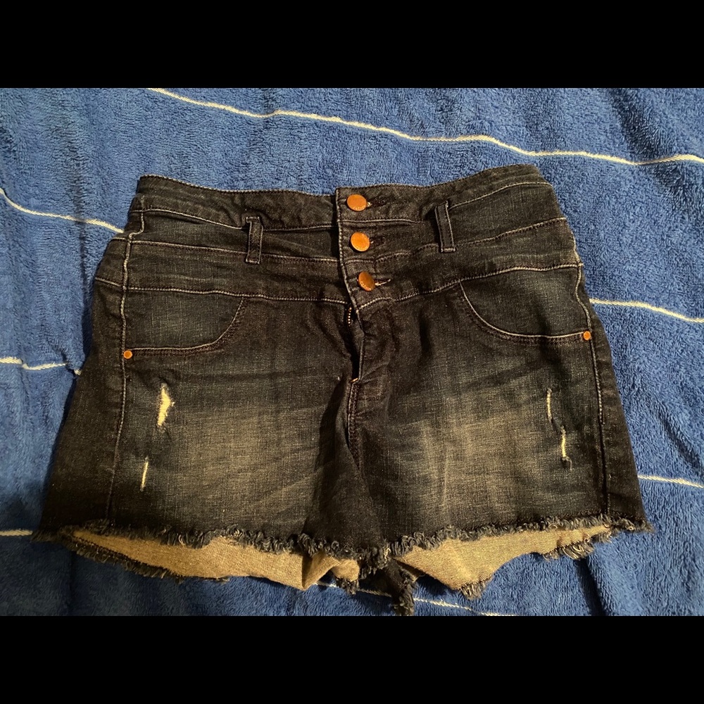 High waisted refuge shorts